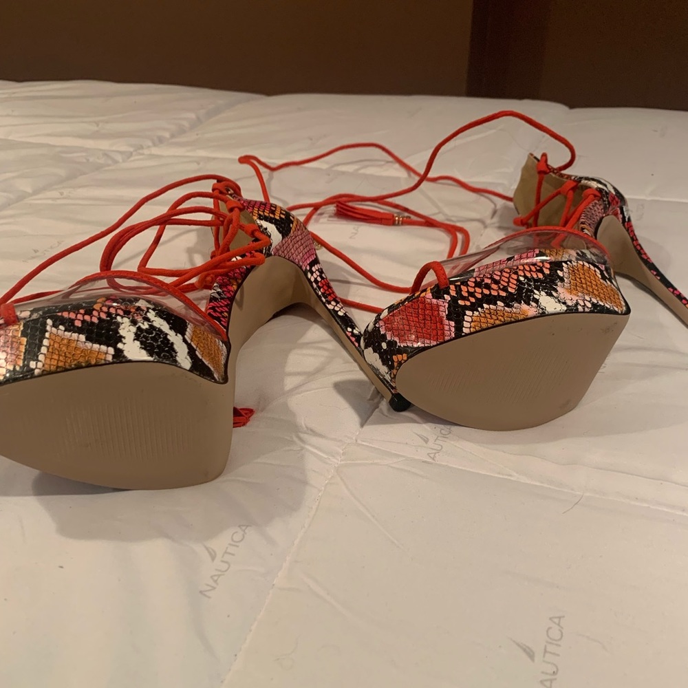 Multi Colored Heels - Picture 3 of 6